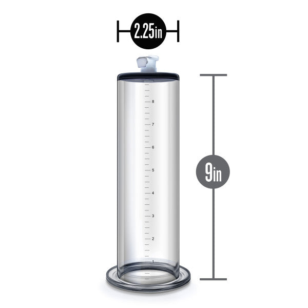 Blush Novelties Performance 9 inches by 2.25 inches Penis Pump Cylinder Clear at $29.99