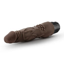 Blush Novelties Dr. Skin Cock Vibe Vibe 4 Chocolate Brown Realistic Vibrating Dildo at $16.99