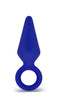 Blush Novelties Candy Rimmer Indigo Small Blue Butt Plug at $8.99