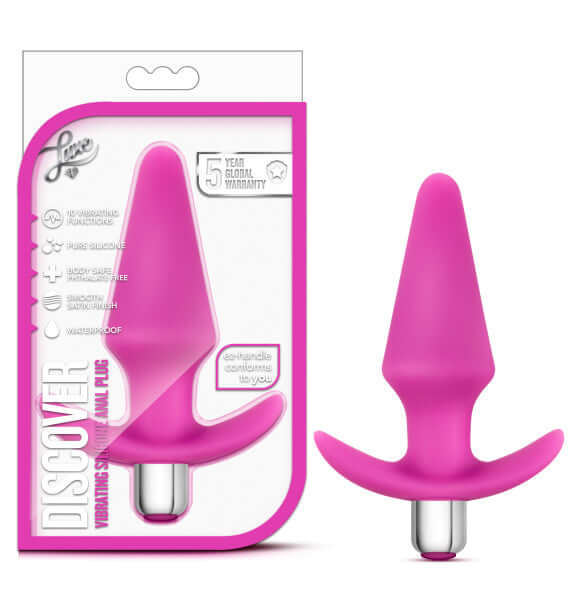 Blush Novelties Luxe Discover Fuchsia Anal Plug at $19.99