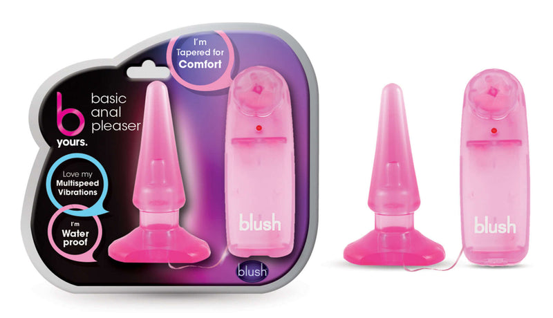 Blush Novelties B YOURS ANAL PLEASER PINK at $12.99