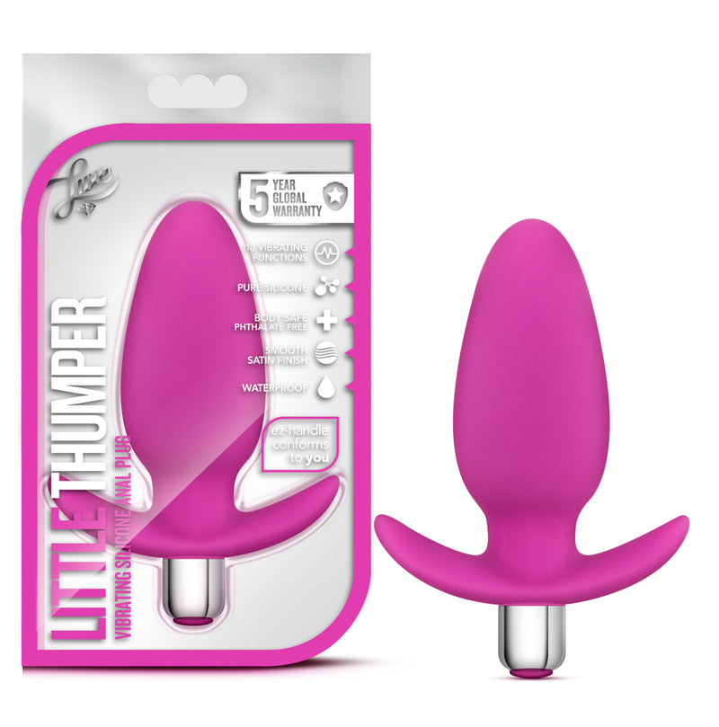 Blush Novelties Luxe Little Thumper Fuchsia Pink Butt Plug at $23.99