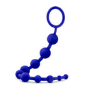 Blush Novelties LUXE SILICONE 10 BEADS INDIGO BLUE at $11.99