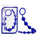 Blush Novelties LUXE SILICONE 10 BEADS INDIGO BLUE at $11.99