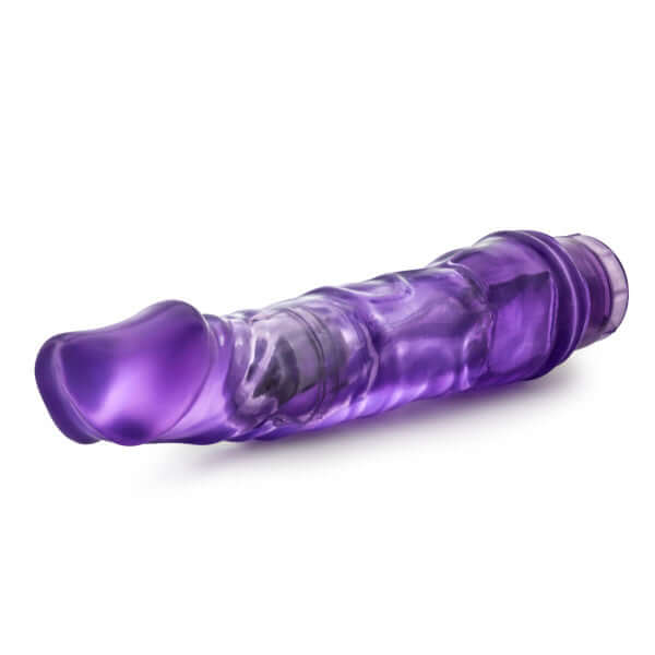 Blush Novelties B Yours Vibe 6 Purple Realistic Vibrator at $19.99