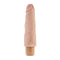 Dr. Skin Cock Vibe 14 Realistic Vibrator, 8 inches, Beige - lifelike veiny shaft for intense pleasure and fulfilling size fantasies.