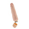 Dr. Skin Cock Vibe 14 Realistic Vibrator in Beige with a lifelike design, veiny shaft, and twist dial base for intense pleasure.