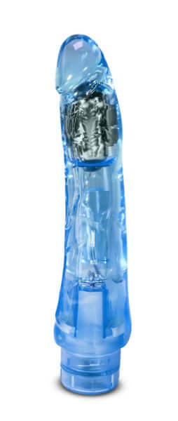 Naturally Yours Mambo Vibe Blue - Realistic Curved Vibrator with Multiple Vibration Speeds for Intense Stimulation
