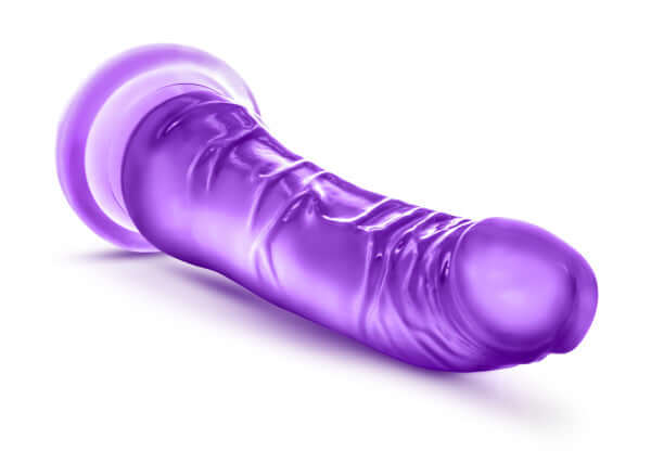 Blush Novelties B Yours Sweet N Hard 6 Purple Dildo at $13.99