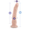 Blush Novelties Dr Skin Basic 8.5 Inches with Suction Cup Beige at $14.99