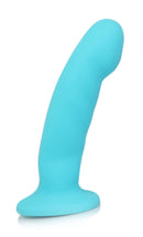 Blush Novelties Luxe Cici G-Spot Blue Dildo at $22.99