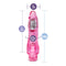 Naturally Yours Fantasy Vibe Pink 8.5" Vibrator with Bendable Shaft, Girth, and Insertable Length Measurements