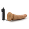 Blush Novelties Dr. Skin 8.5 inches Vibrating Realistic Cock With Suction Cup Mocha at $21.99