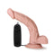 Blush Novelties Dr Skin Dr Sean 8 inches Vibrating Cock with Suction Cup Vanilla Beige Dildo at $24.99