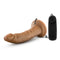Blush Novelties DR. SKIN DR. DAVE 7IN MOCHA VIBRATING COCK W/ SUCTION CUP at $19.99