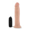 Blush Novelties Dr. Skin Dr. Throb 9.5 Inches Vibrating Realistic Cock with Suction Cup Vanilla Beige at $27.99