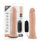Blush Novelties Dr. Skin Dr. Throb 9.5 Inches Vibrating Realistic Cock with Suction Cup Vanilla Beige at $27.99