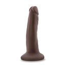 Blush Novelties Dr Skin 5.5 inches Cock with Suction Cup Chocolate Brown Dildo at $11.99