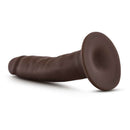 Blush Novelties Dr Skin 5.5 inches Cock with Suction Cup Chocolate Brown Dildo at $11.99