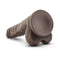 Blush Novelties Mr Skin is becoming Dr Skin Stud Muffin 8.5 inches Chocolate Brown Dildo at $18.99