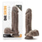 Blush Novelties Dr. Skin Mr. Magic 9 inches Dildo with Suction Cup Chocolate Brown at $27.99