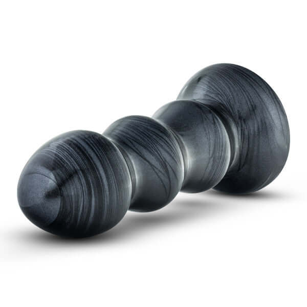 Blush Novelties Jet Black Jack Carbon Metallic Black 7 inch Anal Plug at $14.99