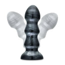 Blush Novelties Jet Black Jack Carbon Metallic Black 7 inch Anal Plug at $14.99