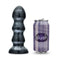 Blush Novelties Jet Black Jack Carbon Metallic Black 7 inch Anal Plug at $14.99