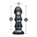 Blush Novelties Jet Black Jack Carbon Metallic Black 7 inch Anal Plug at $14.99