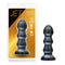 Blush Novelties Jet Black Jack Carbon Metallic Black 7 inch Anal Plug at $14.99
