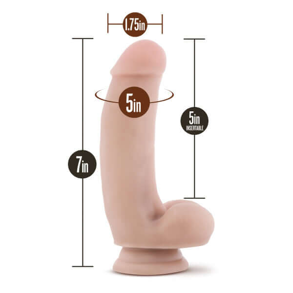 Blush Novelties Blush Novelties Loverboy series Pizza Boy Beige Dong at $15.99