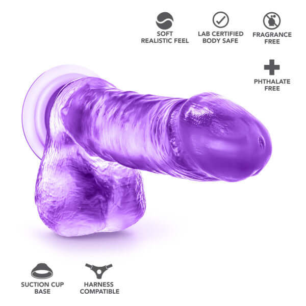 Blush Novelties B YOURS SWEET N HARD 2 PURPLE DONG at $16.99