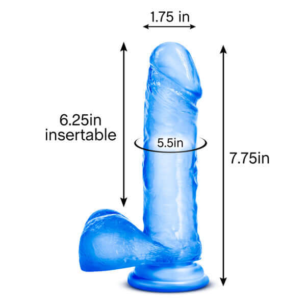 Blush Novelties Sweet N Hard 2 Blue Dong from Blush Novelties at $16.99
