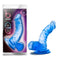 Blush Novelties B Yours Sweet N Hard 8 Blue Realistic Dildo at $14.99