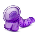 Blush Novelties B Yours Sweet N Hard 7 Purple Realistic Dildo at $16.99