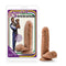 Loverboy Derek the Bartender Mocha Tan Dildo by Blush Novelties realistic lifelike design with suction cup base in packaging.