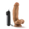 Blush Novelties Loverboy MMA Fighter 7 inches Vibrating Realistic Cock Mocha Tan Dildo at $23.99