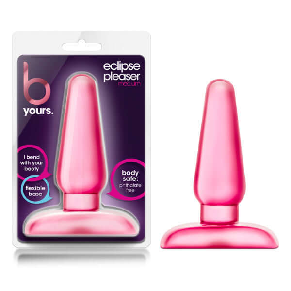 Blush Novelties B YOURS ECLIPSE ANAL PLEASER MEDIUM PINK at $8.99