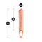 Blush Novelties Performance Plus 11.5 Inches Silicone Cock Sheath Penis Extender Beige at $37.99