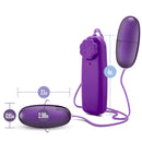 Blush Novelties B YOURS DOUBLE POP EGGS PLUM at $8.99