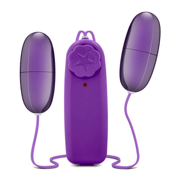 Blush Novelties B YOURS DOUBLE POP EGGS PLUM at $8.99
