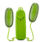 Blush Novelties B Yours Double Pop Eggs Lime Green Vibrating Bullet at $8.99
