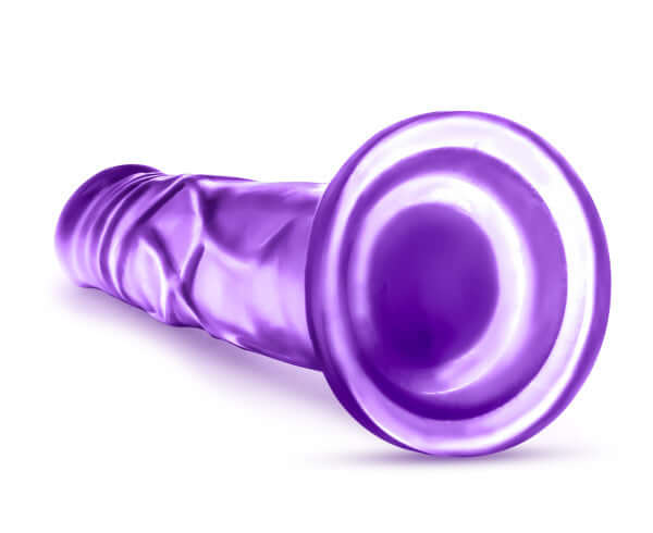 Blush Novelties Blush Novelties B Yours Sweet N Hard 5 Purple Realistic Dildo at $11.99