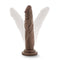 Blush Novelties Dr. Skin Realistic Cock Basic 7.5 inches Chocolate Brown at $11.99