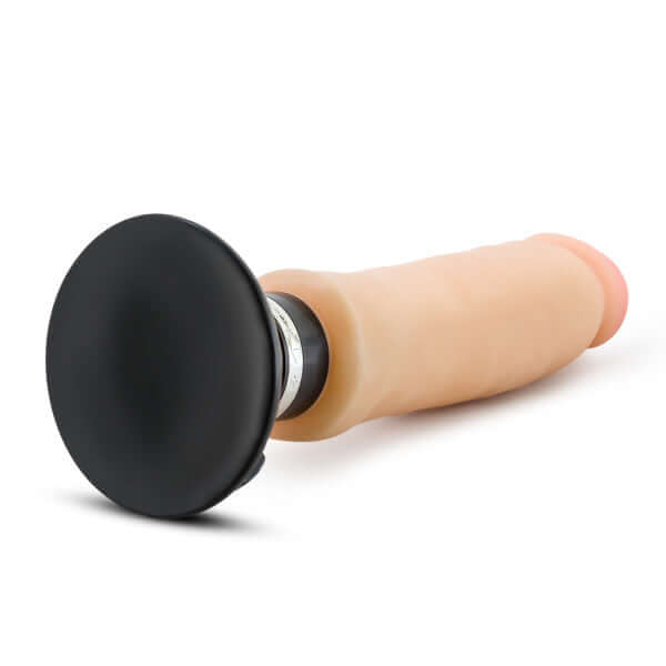 Blush Novelties Au Naturel 11 inches Sensa Feel Magnum Vibrating Dong Beige at $39.99