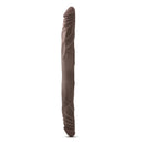 Blush Novelties Dr. Skin 14 inches Double Dildo Chocolate Brown by Blush Novelties at $19.99