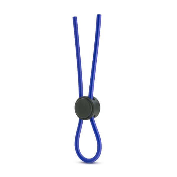 Blush Novelties Stay Hard Silicone Loop Cock Ring Blue at $6.99