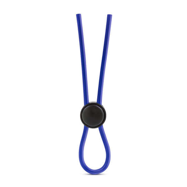 Blush Novelties Stay Hard Silicone Loop Cock Ring Blue at $6.99