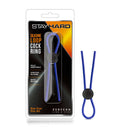 Blush Novelties Stay Hard Silicone Loop Cock Ring Blue at $6.99