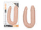 Blush Novelties Dr. Skin Dr. Double 18 inches Dildo Vanilla Beige at $29.99